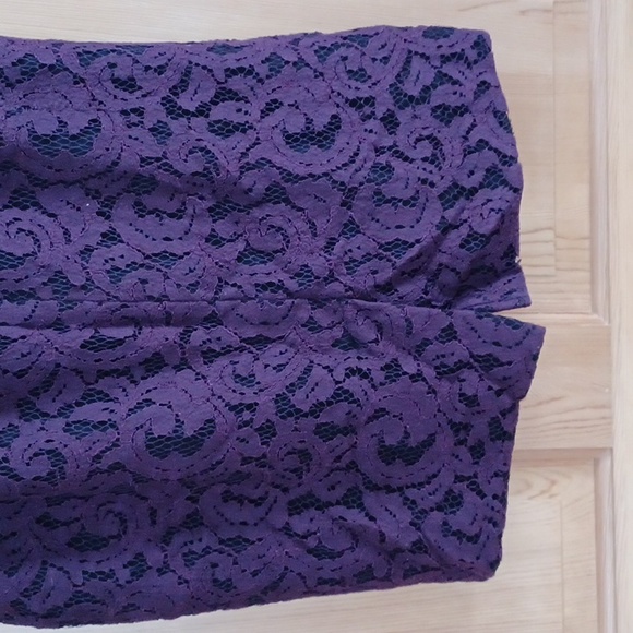 Ricki's Fuschia lace Patterned skirt - Picture 4 of 5